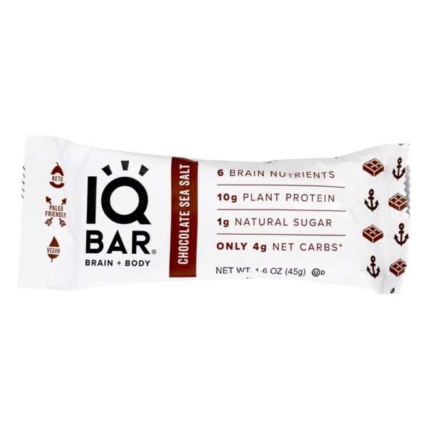 Comprar Cérebro + Barras de Corpo Caixa Chocolate Mar Salgado - 12 Barras IQ Bar - Imagem 5