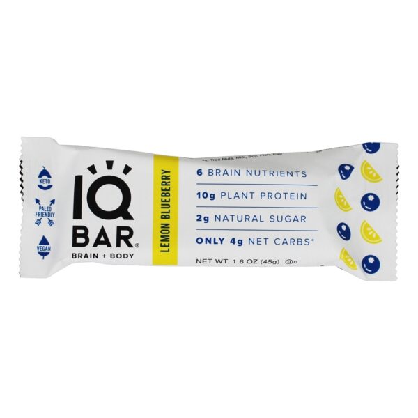 Comprar Cérebro + Barras de Corpo Caixa Lemon Blueberry - 12 Barras IQ Bar - Imagem 5