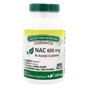 Comprar NAC N-Acetil Cisteína - 120 Cápsula (s) vegetal (s) Health Thru Nutrition