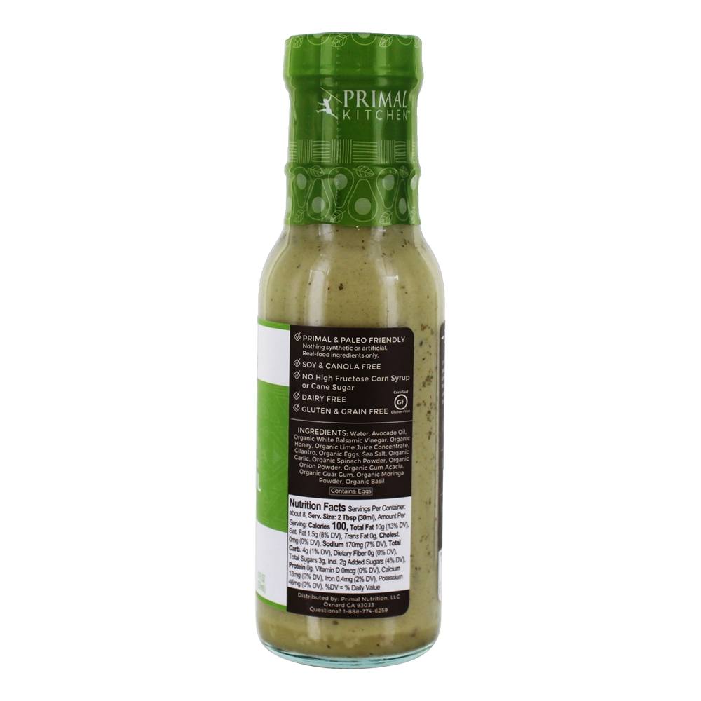 Comprar Molho De Óleo De Abacate E Marinada Coentro Cal - 8 fl. oz. Primal Kitchen - Imagem 2