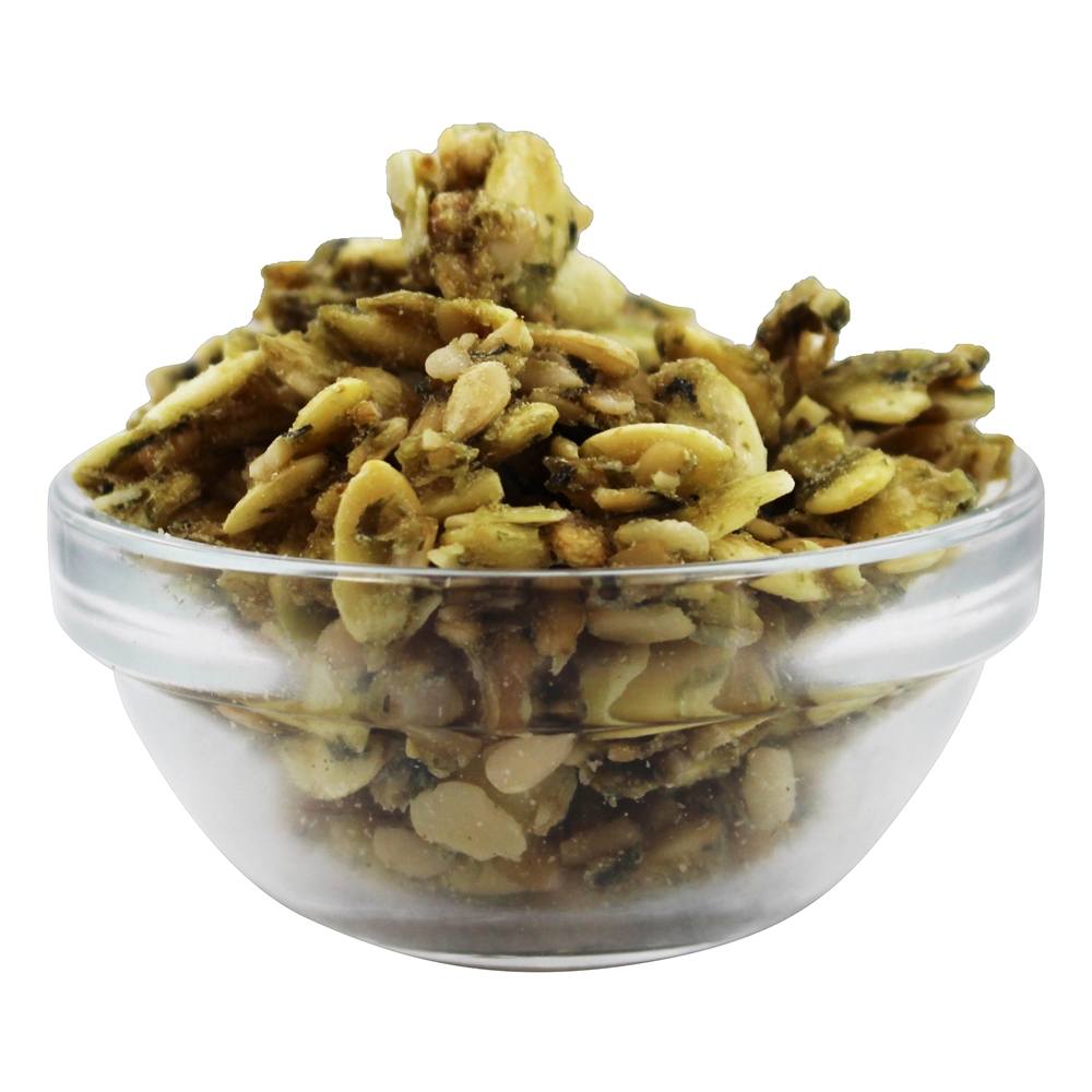 Comprar Sementes de Snacking Orgânicas Brotadas Sal Marinho e Vinagre - 4 oz. Go Raw - Imagem 3