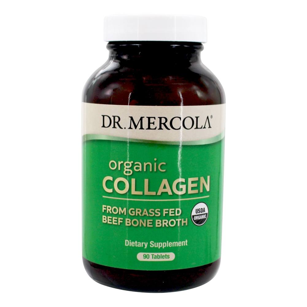 Comprar Colágeno Orgânico do caldo de carne de bovino alimentado com capim - 90 Tablet (s) Dr. Mercola
