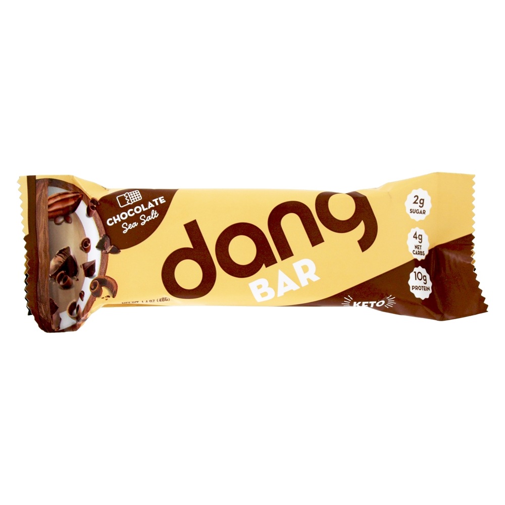 Comprar Sal de mar de chocolate com base em planta Keto Bars - 12 Barras Dang - Imagem 3