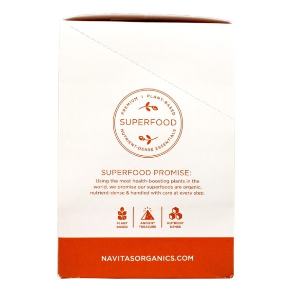 Comprar Mistura orgânica da bebida do Superfood da bebida do Latte - Pacote 10 Navitas Organics - Imagem 4