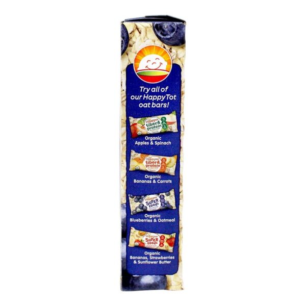 Comprar Happy Tot Organic Super Foods Bar de Aveia Sem Glúten Mirtilos e Farinha de Aveia - 5 Barras Happy Family - Imagem 4
