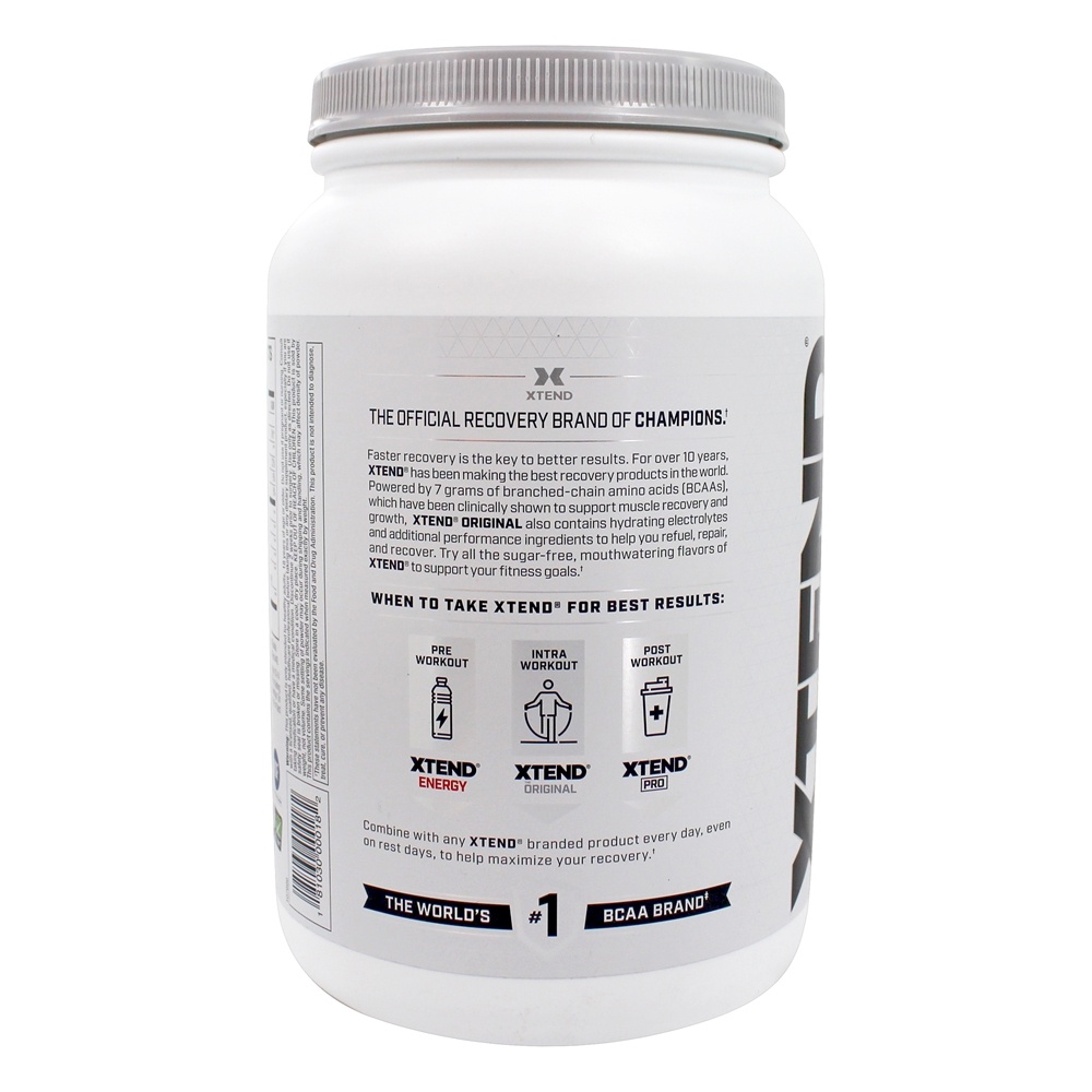 Comprar Xtend A Recuperação Muscular Original de BCAA + Eletrólitos em Pó 90 Porções de Uvas Glaciais - 2.68 lb. Scivation - Imagem 3