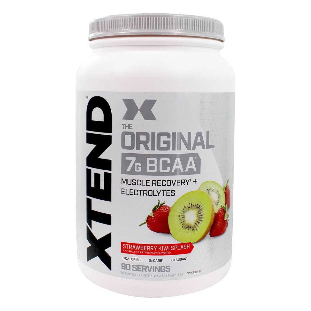 Comprar Xtend The Original BCAA Muscle Recovery + Eletrólitos em Pó 90 Porções Kiwi de Morango Splash - 2.78 lb. Scivation