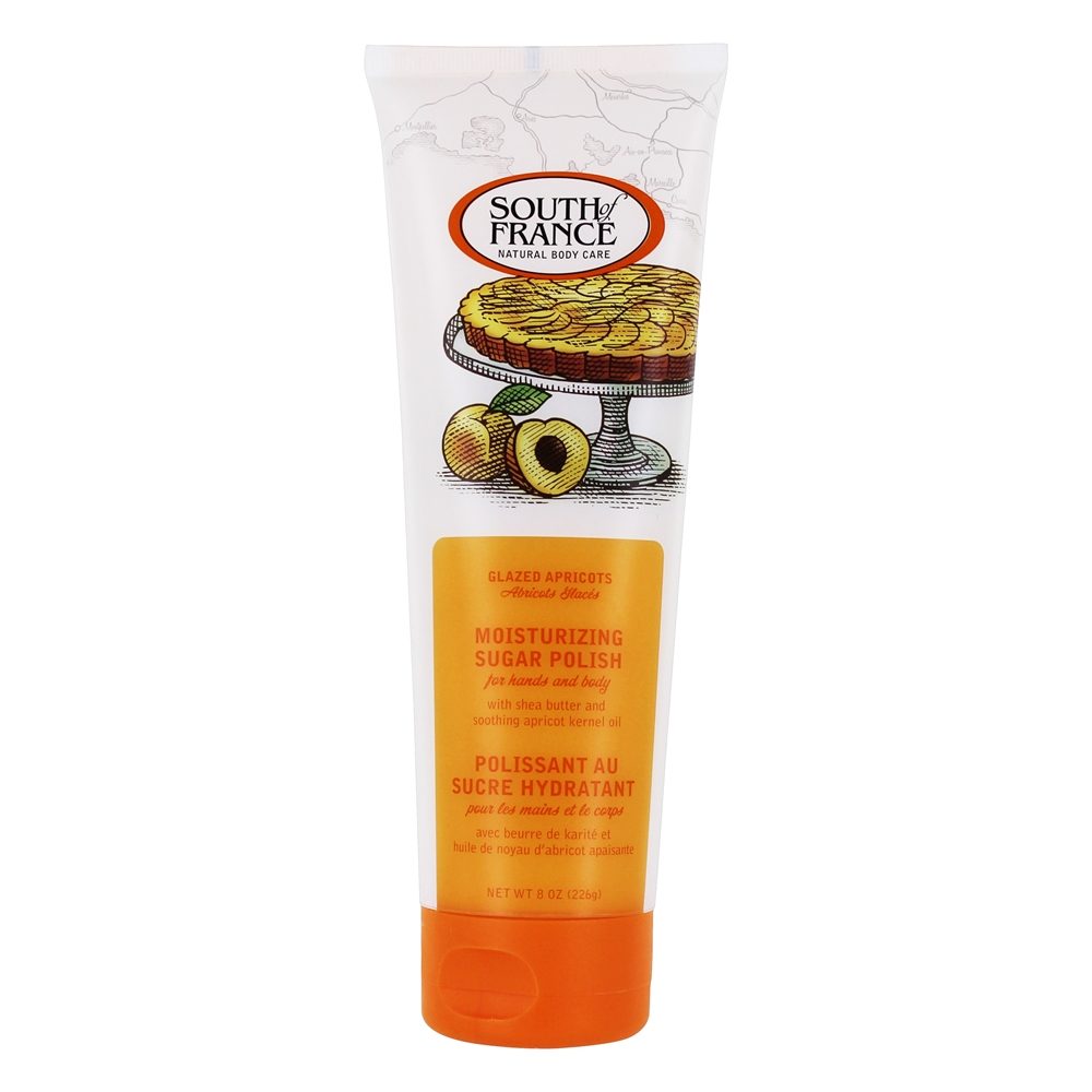 Comprar Polonês de Açúcar Hidratante para Mãos e Corpo Damascos Vitrificados - 8 oz. South of France
