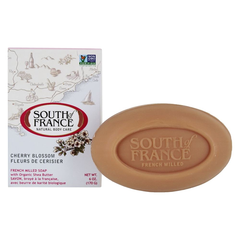 Comprar Francês Milled Vegetable Bar Soap Cherry Blossom - 6 oz. South of France