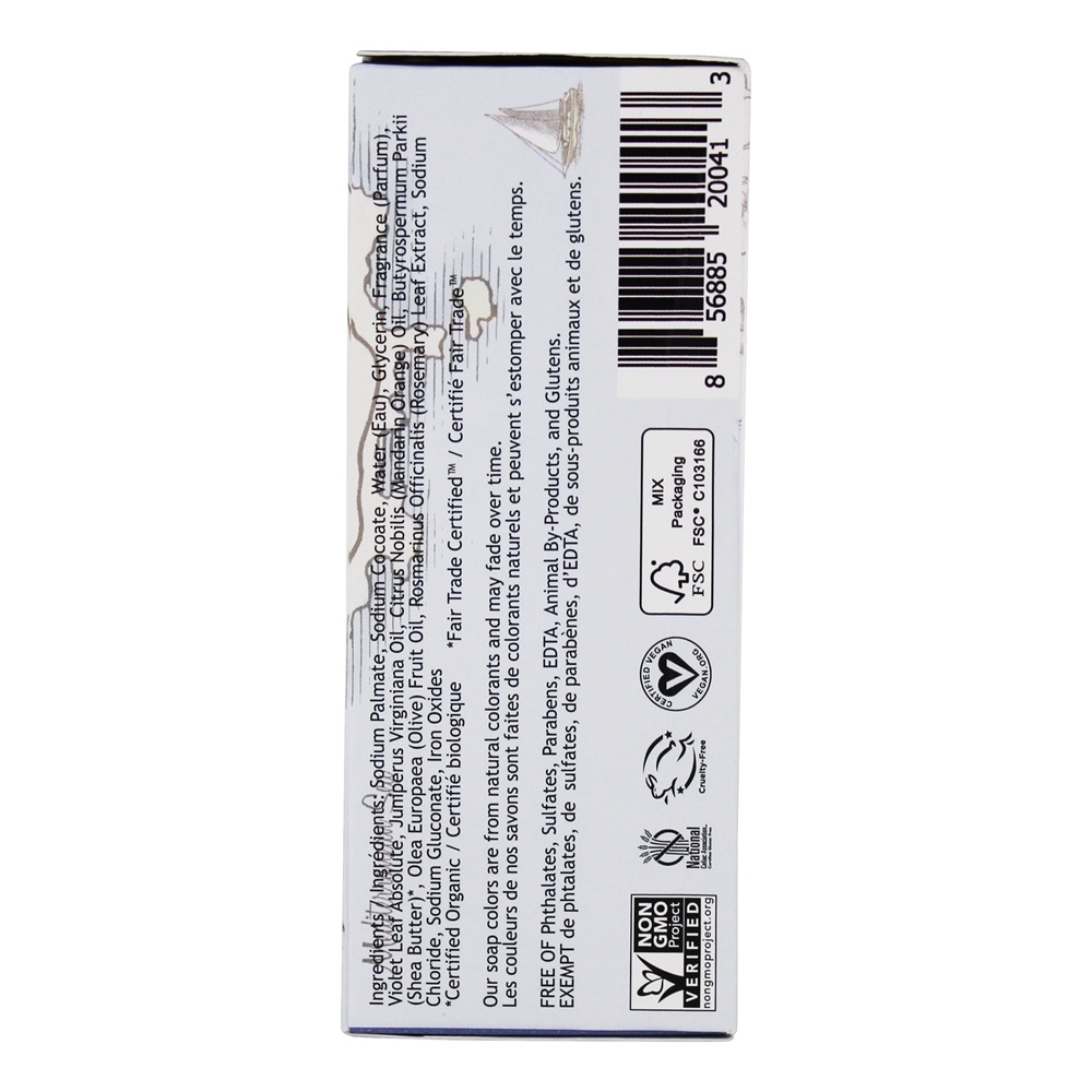 Comprar Sabonete de Barra Vegetal Violet Francês Bouquet - 6 oz. South of France - Imagem 3