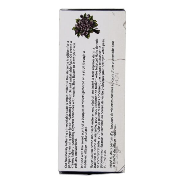 Comprar Sabonete de Barra Vegetal Violet Francês Bouquet - 6 oz. South of France - Imagem 4