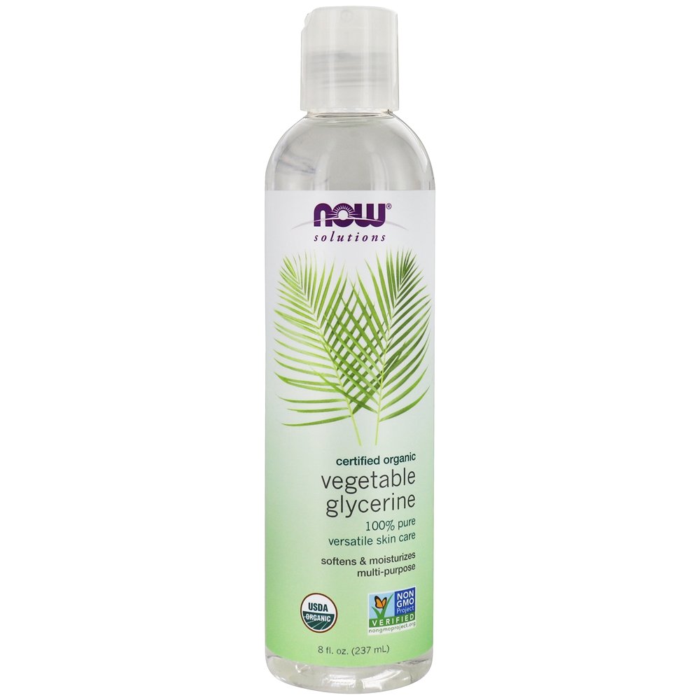 Comprar NOW Solutions Glicerina Vegetal Orgânica 100 % Pure Cuidados com a pele versáteis - 8 fl. oz. NOW Foods