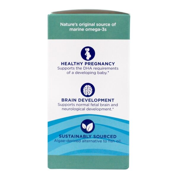 Comprar DHA pré-natal à base de vegetais Vegan Omega - 3 500 mg . - 60 Softgels Nordic Naturals - Imagem 5