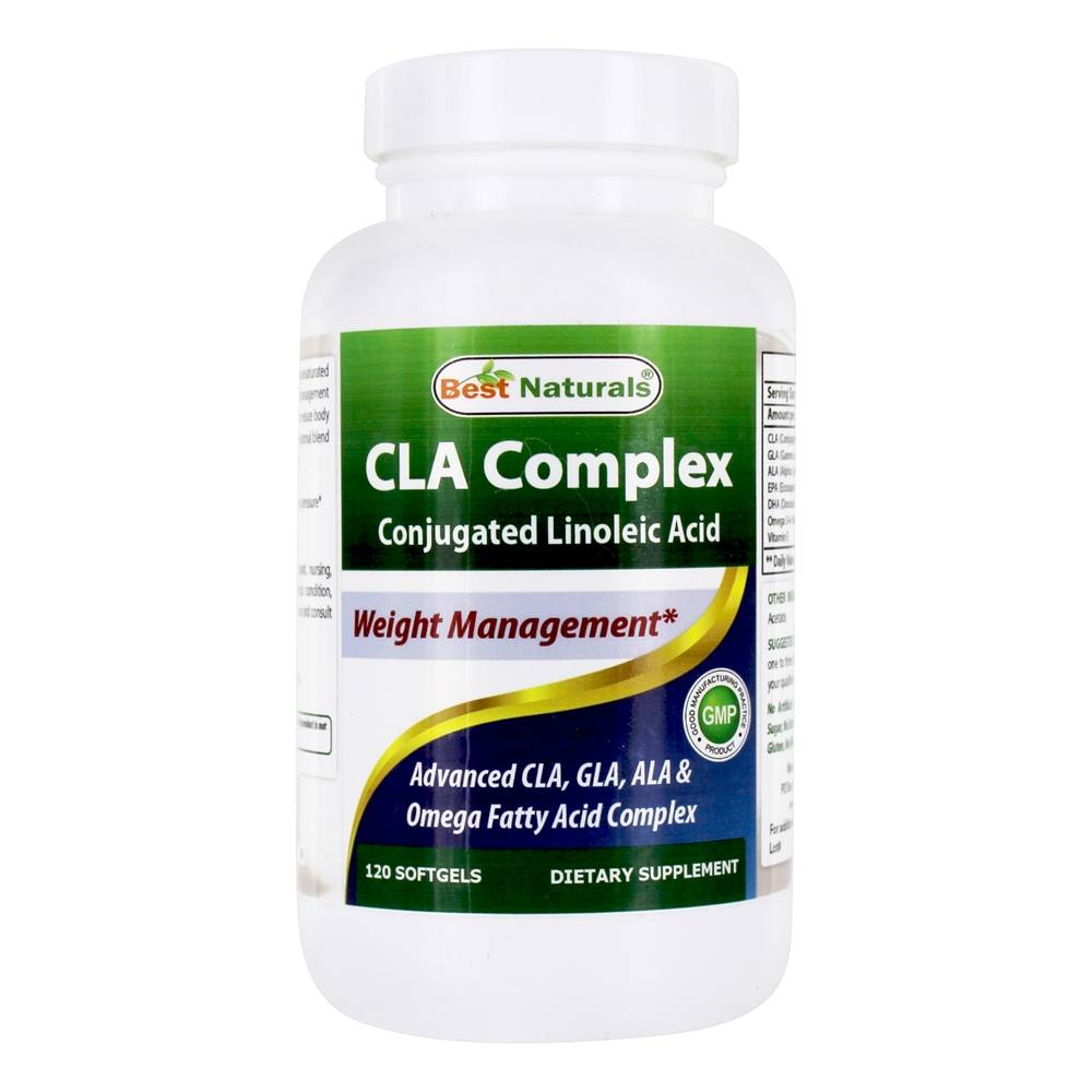 Comprar Fórmula de controle de peso de ácido linoléico conjugado complexo CLA - 120 Softgels Best Naturals