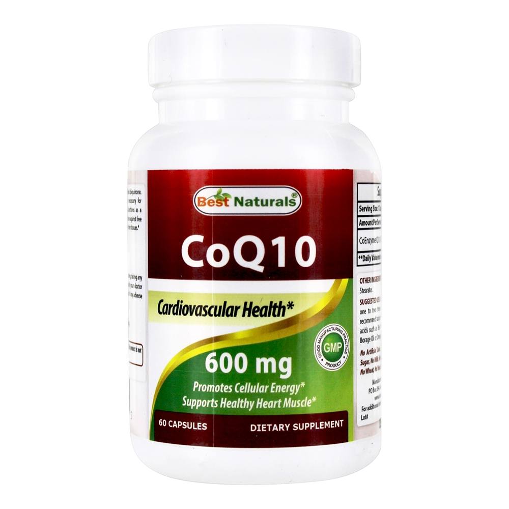 Comprar Fórmula de saúde cardiovascular CoQ10 600 mg . - Cápsulas 60 Best Naturals