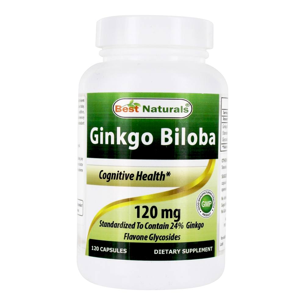 Comprar Ginkgo Biloba Cognitivo Health Support 120 mg . - Cápsulas 120 Best Naturals