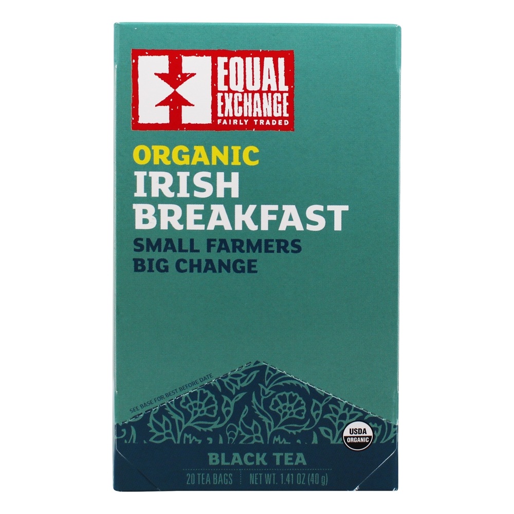 Comprar Café da manhã irlandês de chá preto orgânico - 20 Saquinhos de Chá Equal Exchange