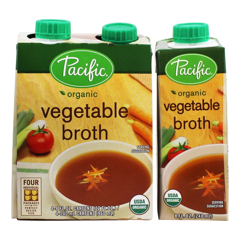 Comprar Caldo de vegetais orgânicos - 4 Contagem Pacific Foods