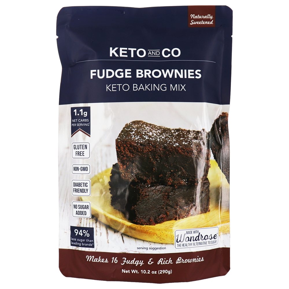 Comprar Fudge Brownies Keto Baking Mix - 10.2 oz. Keto and Co