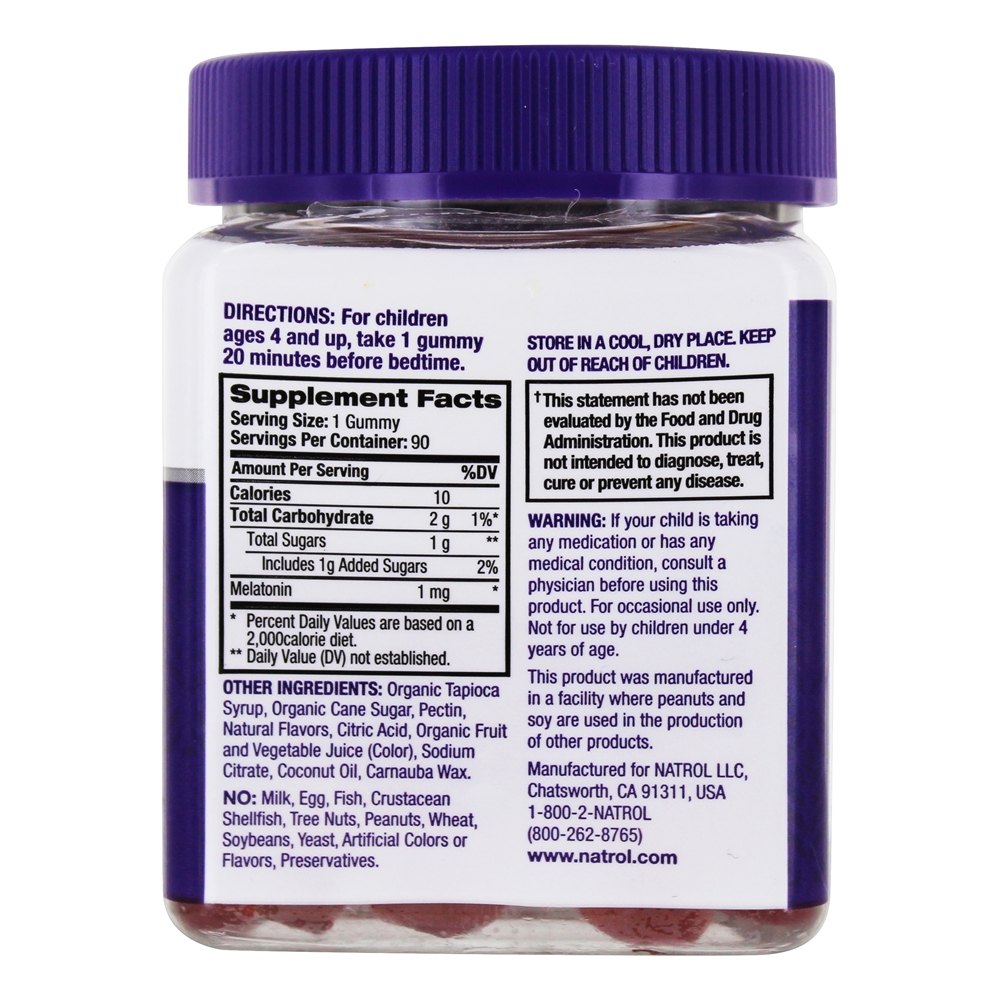 Comprar Crianças Melatonina Gummies Sleep Support Berry - 90 Contagem Natrol - Imagem 2