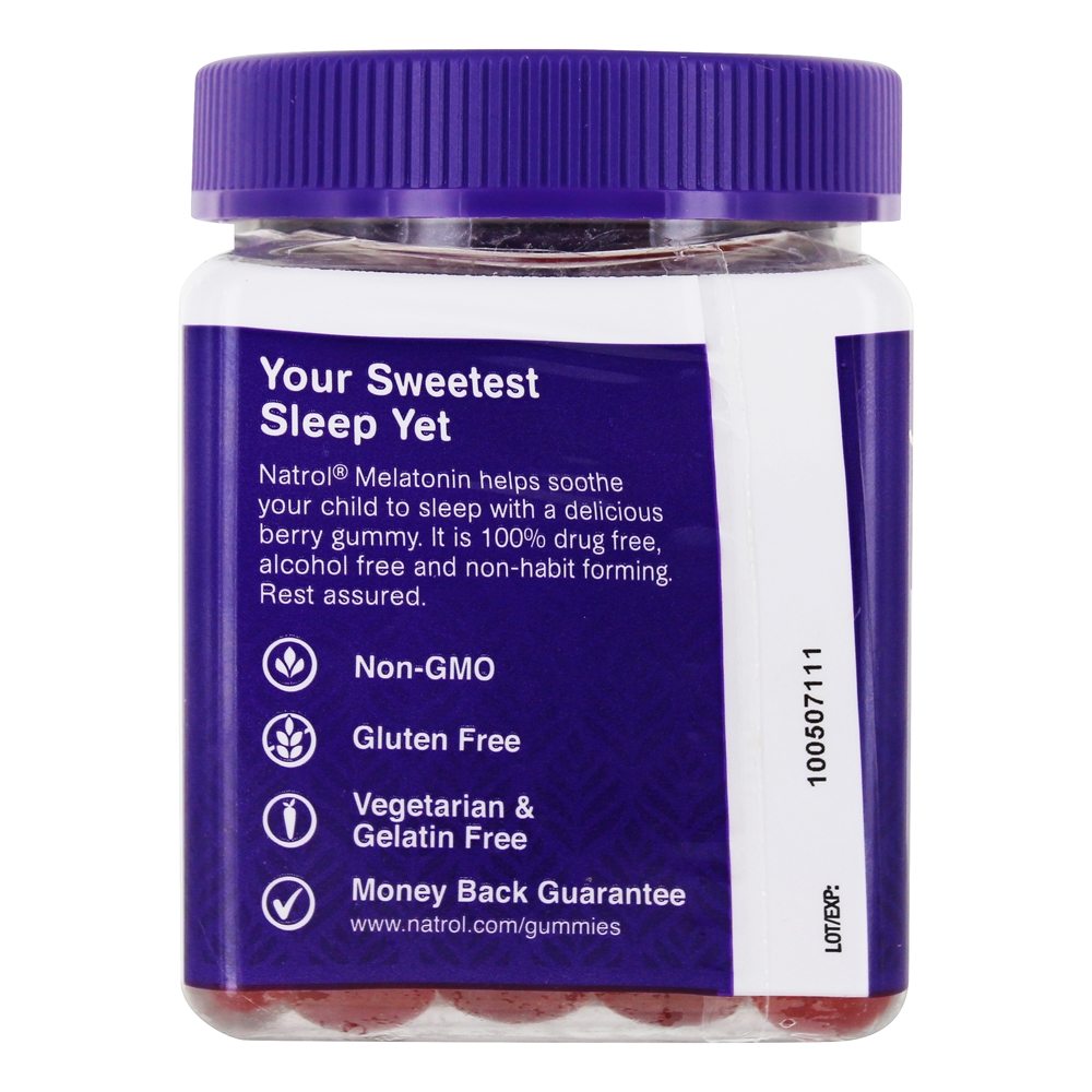 Comprar Crianças Melatonina Gummies Sleep Support Berry - 90 Contagem Natrol - Imagem 3