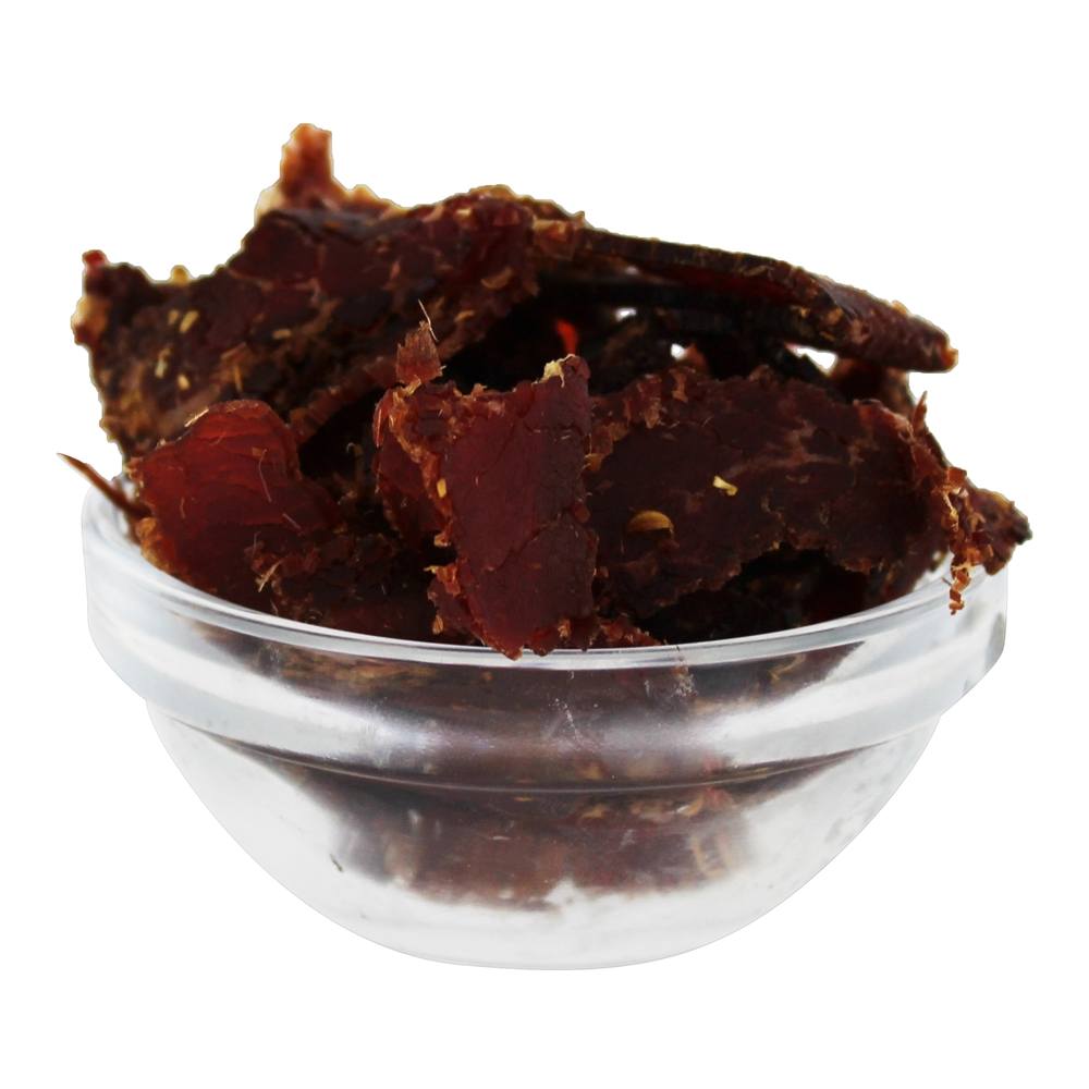 Comprar Ar seco em fatias finas de carne picante Peri Peri - 2 oz. Kalahari Biltong - Imagem 3