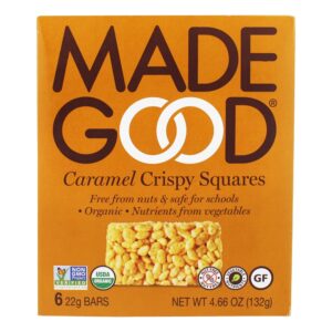 Comprar Caramelo Crispy Squares Orgânico - 6 Barras Made Good