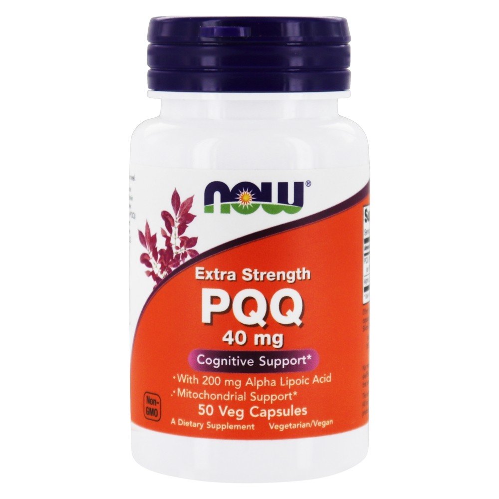 Comprar Suporte Cognitivo de Força Extra PQQ 40 mg . - 50 Cápsula (s) vegetal (s) NOW Foods