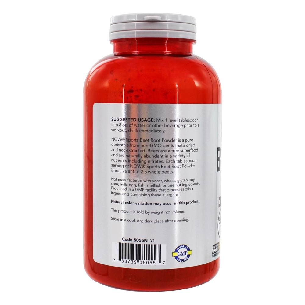 Comprar Now Sports Beet Root Powder - 12 oz. NOW Foods - Imagem 3