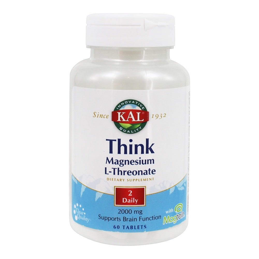 Comprar Pense no Suporte à Função Cerebral de L-Treonato de Magnésio 2000 mg . - 60 Tablets Kal