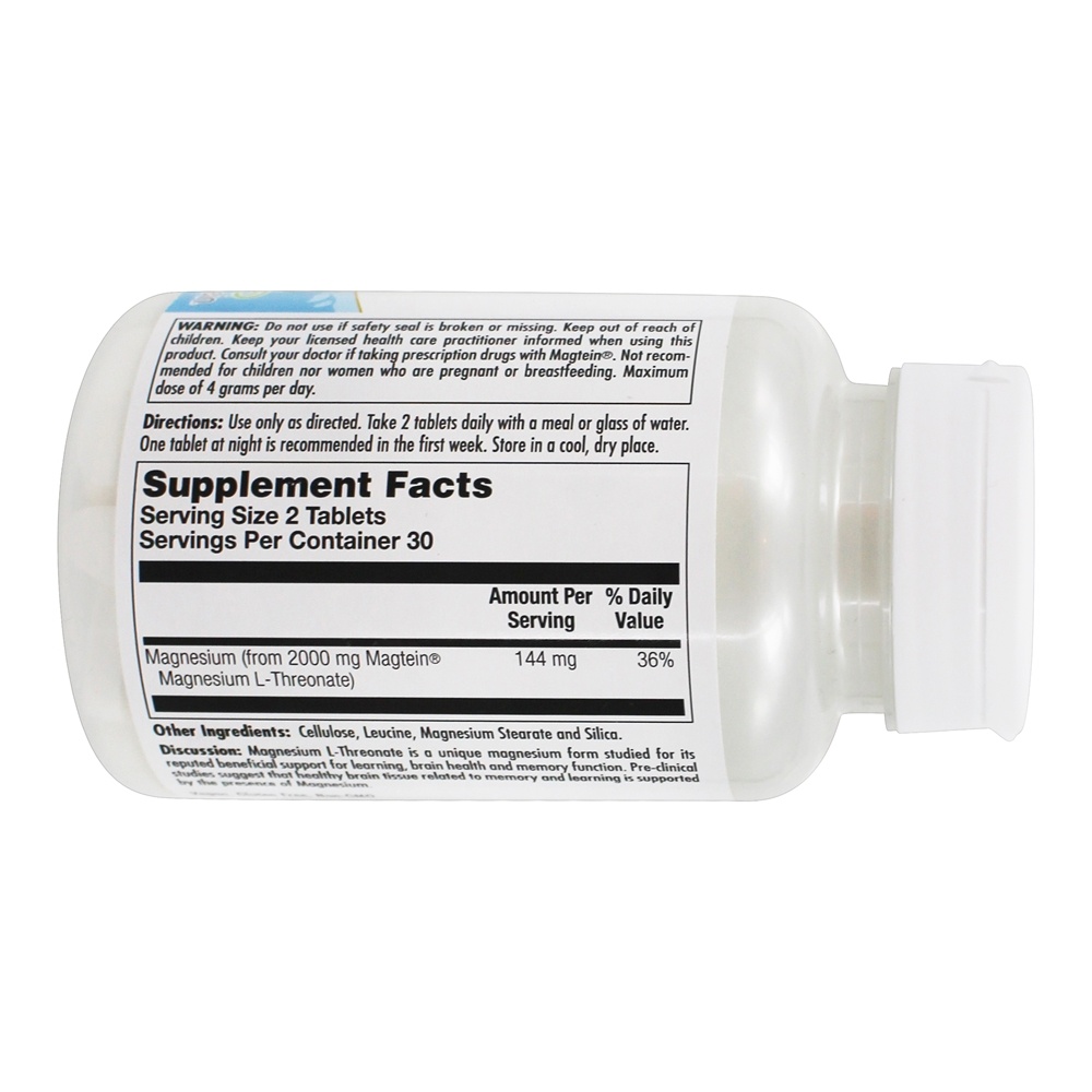 Comprar Pense no Suporte à Função Cerebral de L-Treonato de Magnésio 2000 mg . - 60 Tablets Kal - Imagem 2