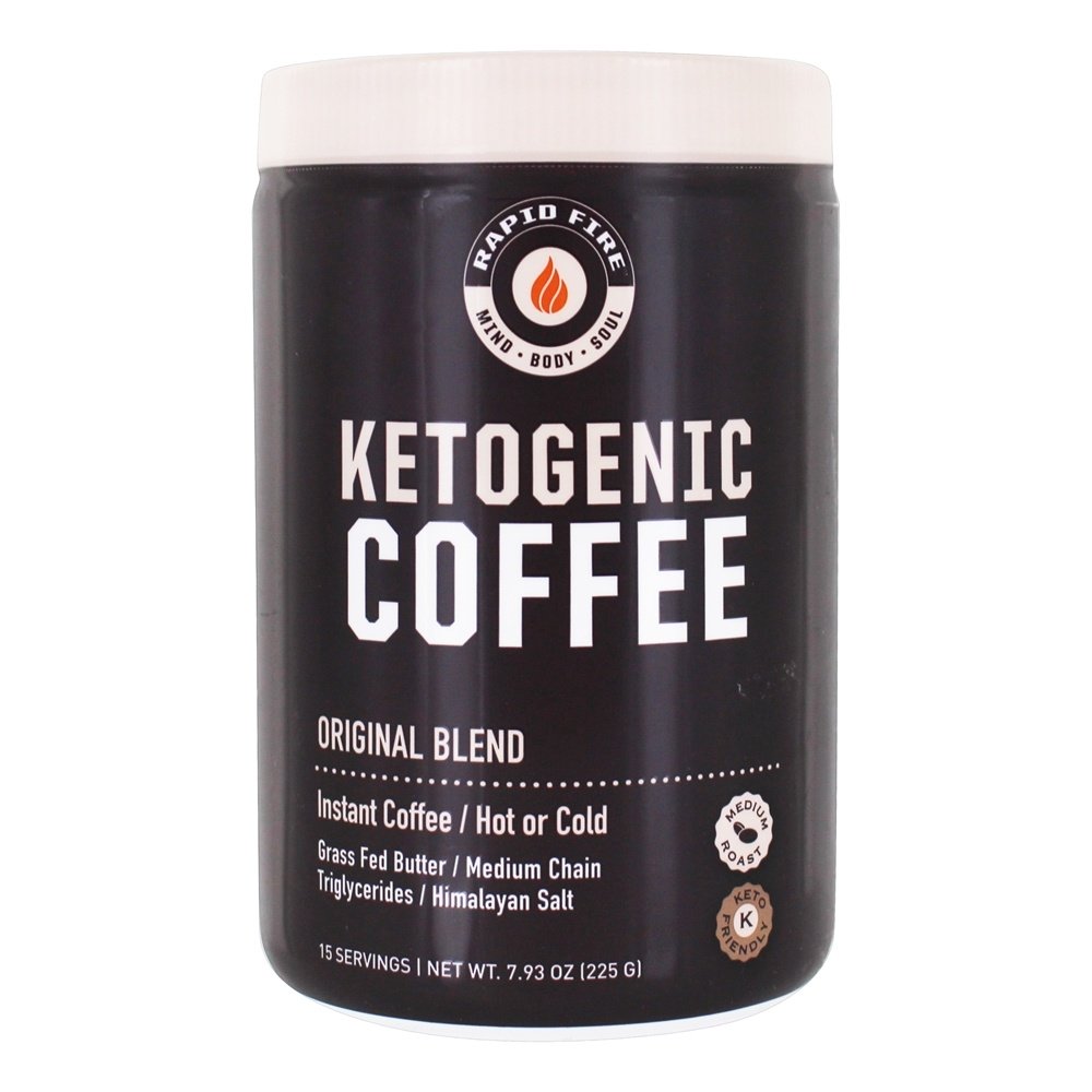 Comprar Café Cetogênico Café Instantâneo em Pó - 7.93 oz. Rapid Fire