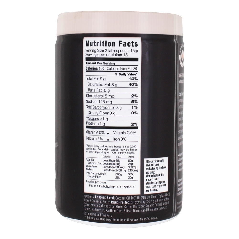 Comprar Café Cetogênico Café Instantâneo em Pó - 7.93 oz. Rapid Fire - Imagem 2