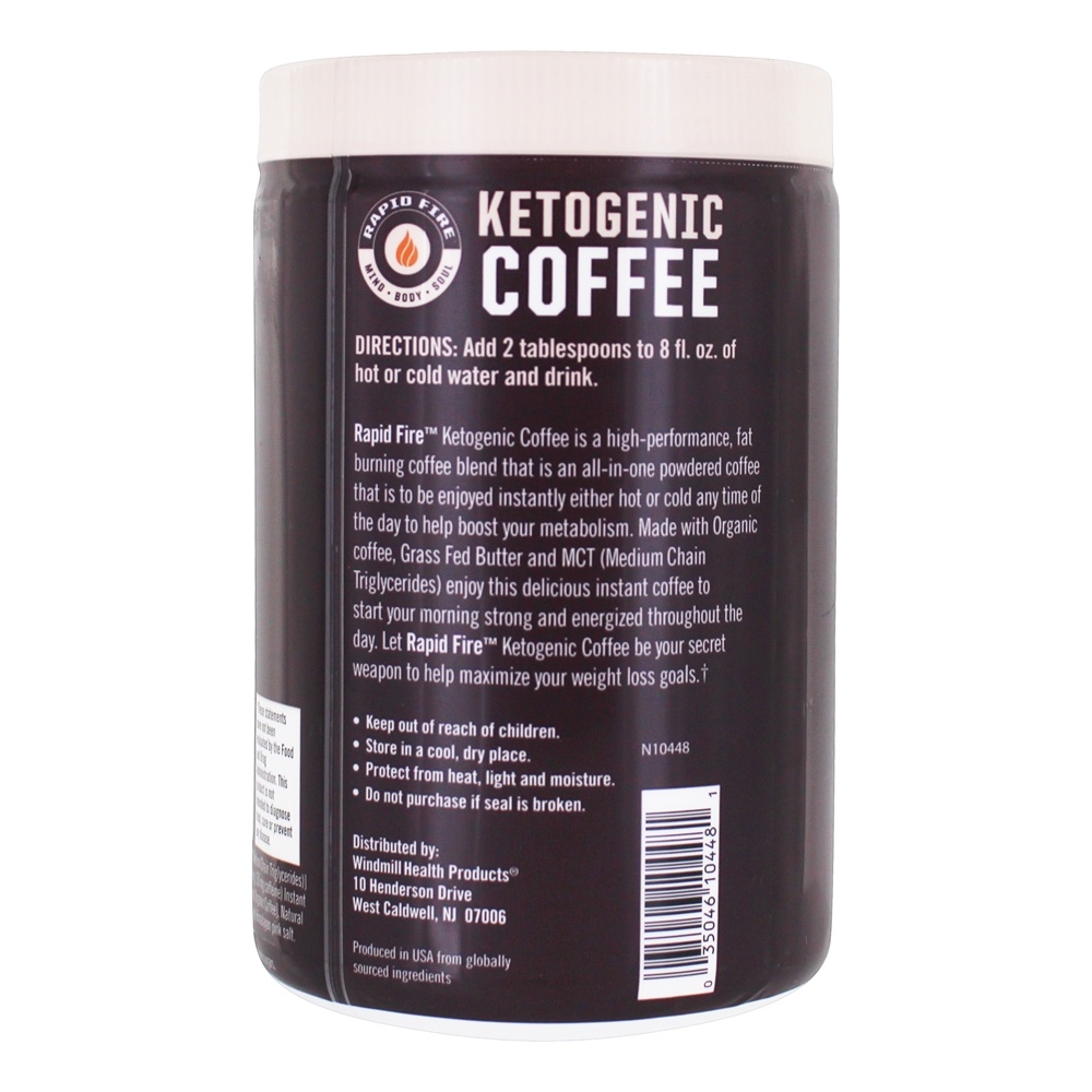 Comprar Café Cetogênico Café Instantâneo em Pó - 7.93 oz. Rapid Fire - Imagem 3