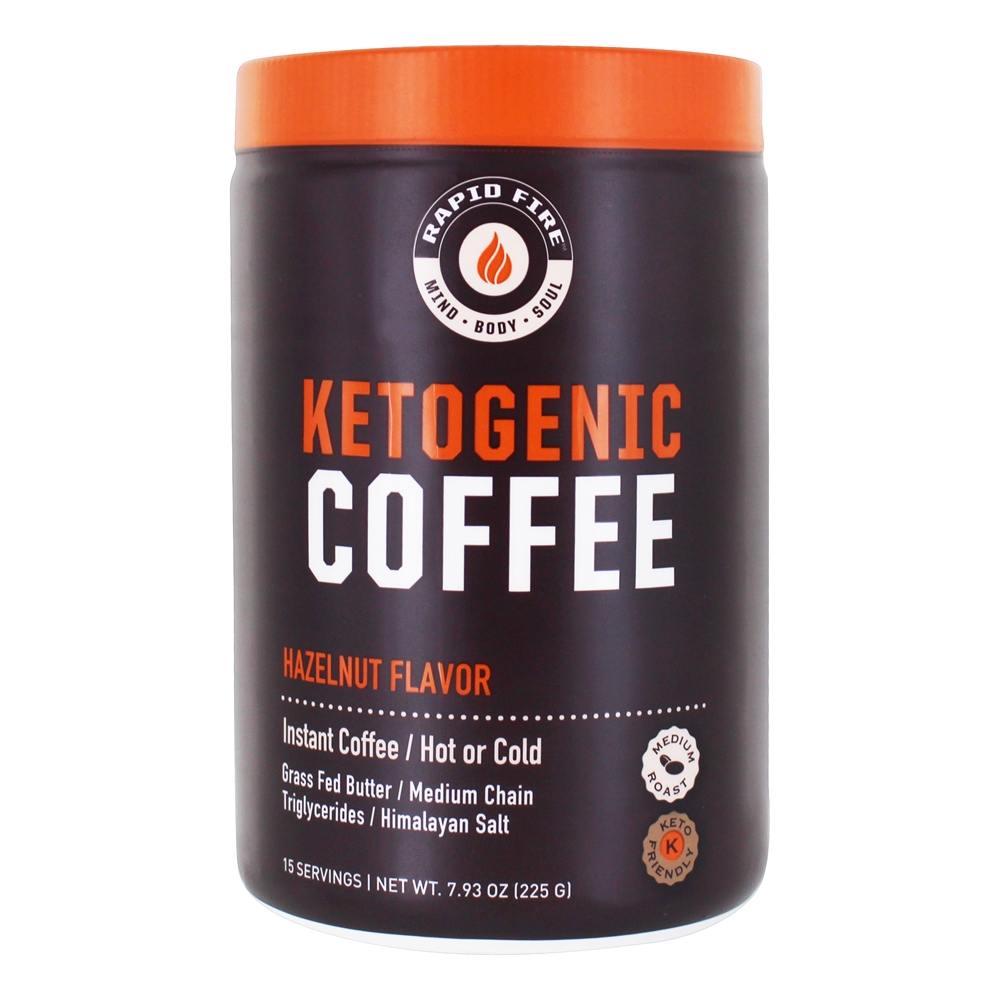 Comprar Café Cetogênico Avelã Em Pó De Café Instantâneo - 7.93 oz. Rapid Fire