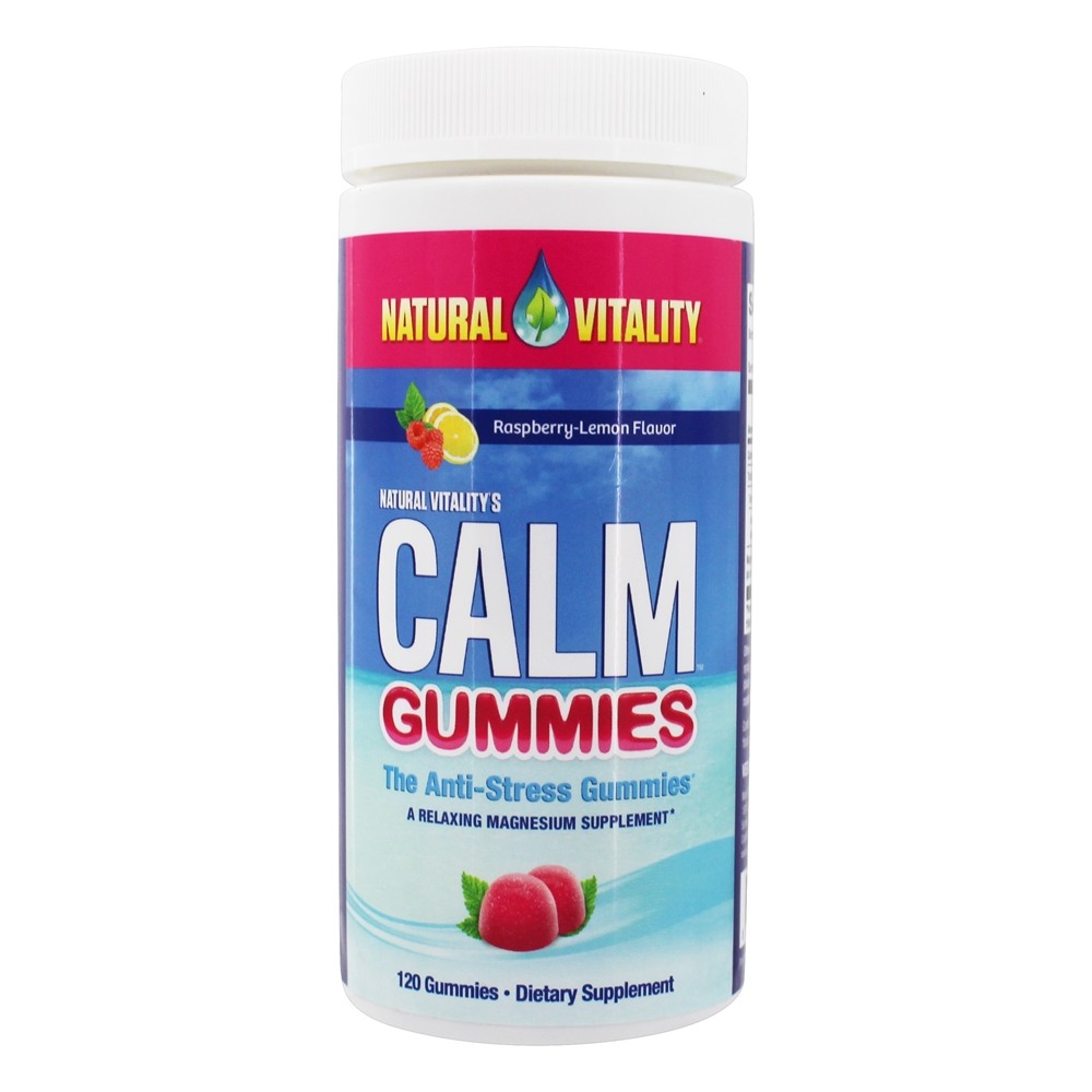 Comprar Calmo Anti-Stress Gummies Framboesa-Limão - 120 Gummies Natural Vitality