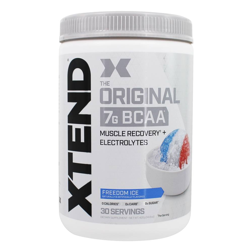 Comprar Xtend The Original BCAA Muscle Recovery + Eletrólitos em Pó 30 Porções de Gelo da Liberdade - 14.8 oz. Scivation