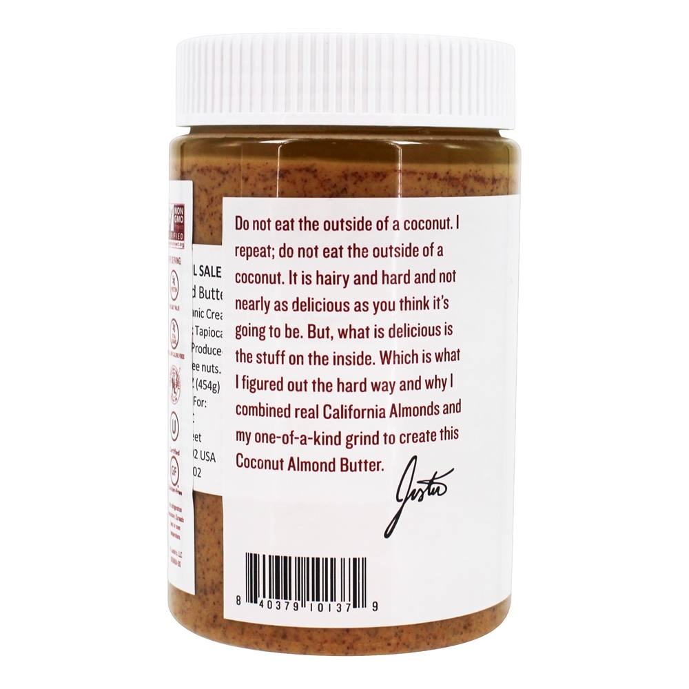 Comprar Manteiga De Amêndoa Espalhe Coco - 16 oz. Justin's Nut Butter - Imagem 3