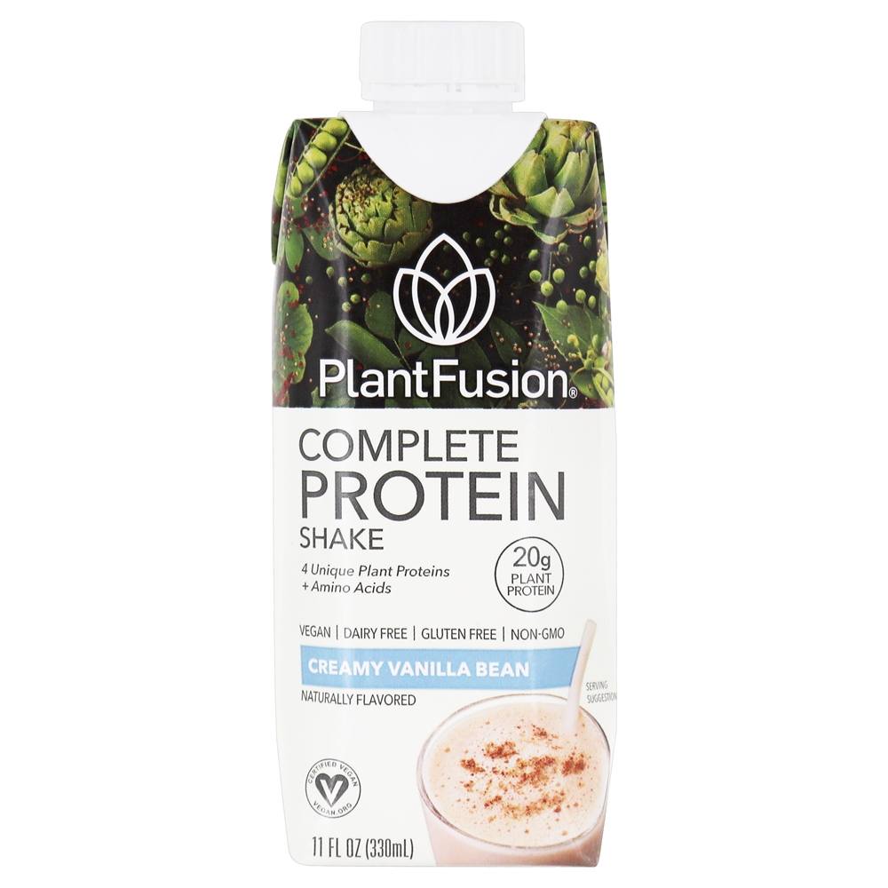 Comprar Shake de Proteína Vegetal Completo Pronto para Beber Feijão de Baunilha - Pacote 4 PlantFusion - Imagem 2