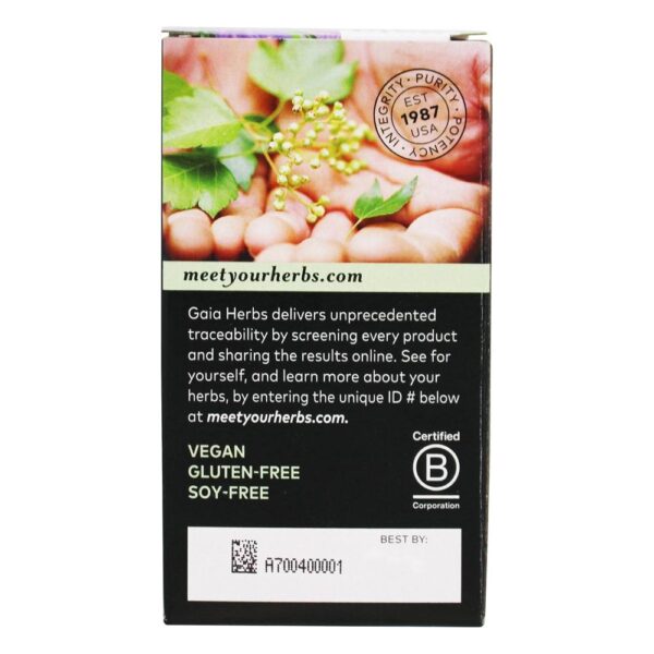 Comprar Cérebro de Foco Nootrópico e Suporte Cognitivo - Cápsulas Líquidas 40 Gaia Herbs - Imagem 4