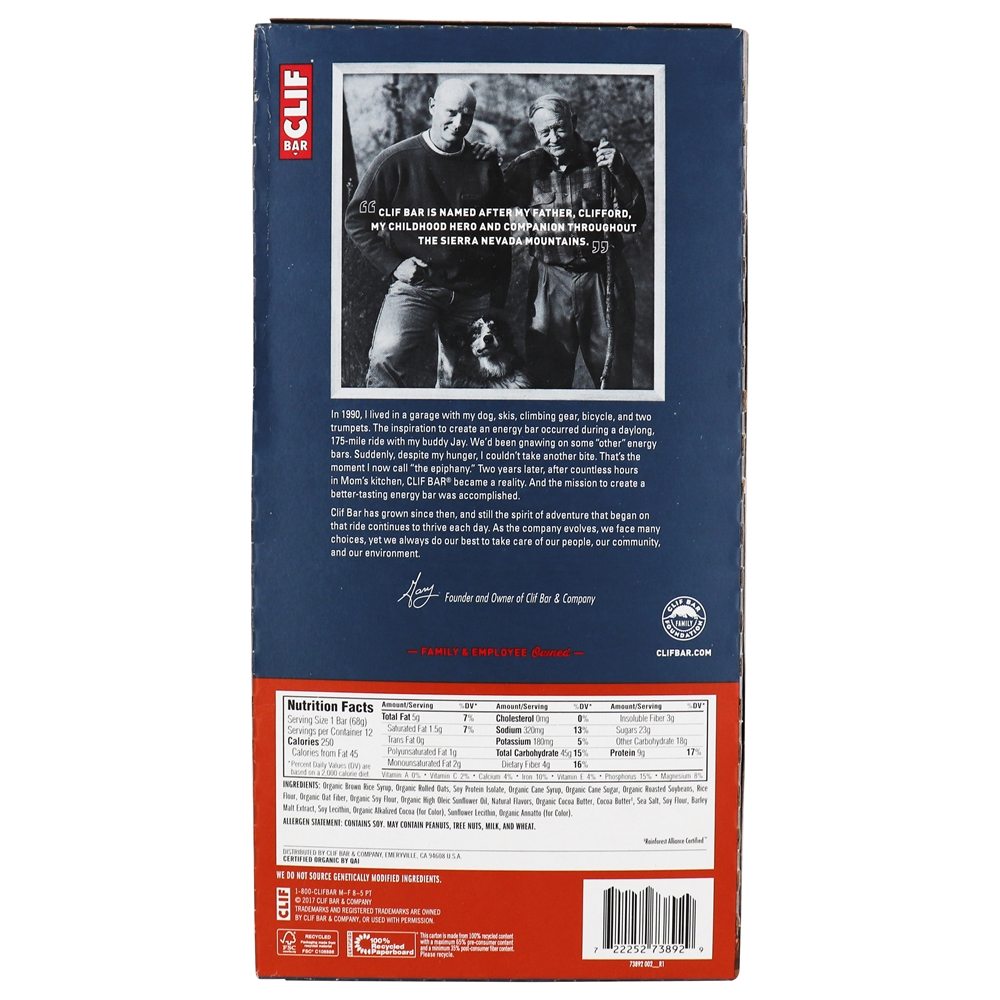 Comprar Caramelo de caramelo doce e salgado de barras de energia com sal marinho - 12 Barras Clif Bar - Imagem 2