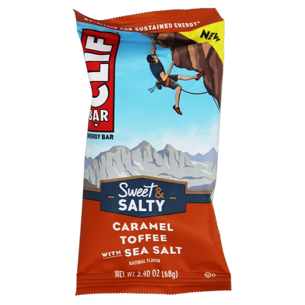 Comprar Caramelo de caramelo doce e salgado de barras de energia com sal marinho - 12 Barras Clif Bar - Imagem 3