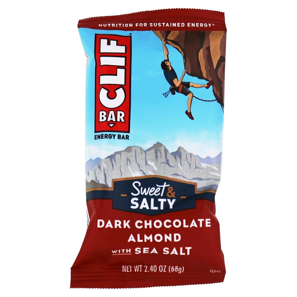 Comprar Caixa De Barras De Energia Doce E Salgado De Amêndoa De Chocolate Escuro Com Sal Do Mar - 12 Barras Clif Bar - Imagem 3
