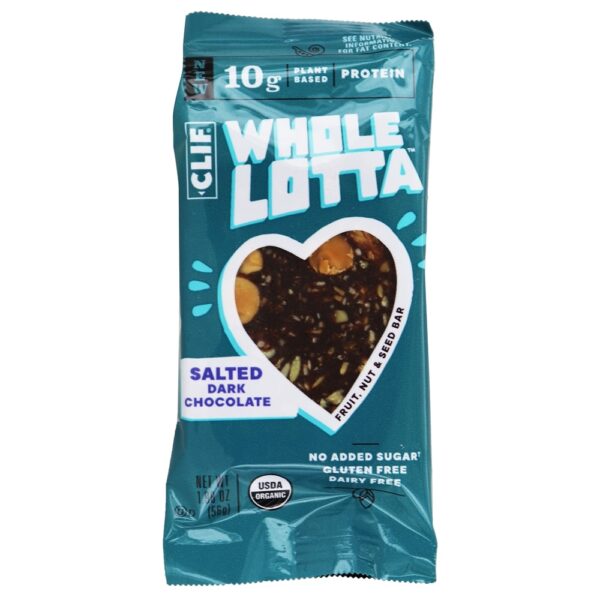 Comprar Whole Lotta Frutas Orgânicas, Nozes & Semente De Barras De Caixa De Chocolate Preto Salgado - 12 Barras Clif Bar - Imagem 4