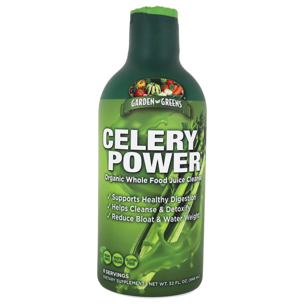 Comprar Aipo suco de alimento orgânico Whole Food Cleanse - 32 fl. oz. Garden Greens