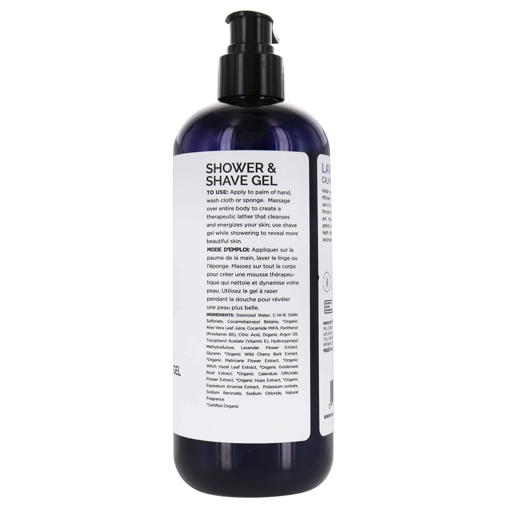 Comprar Shower & Shave Gel Calmante Fórmula Lavanda - 14 fl. oz. Mill Creek Botanicals - Imagem 2