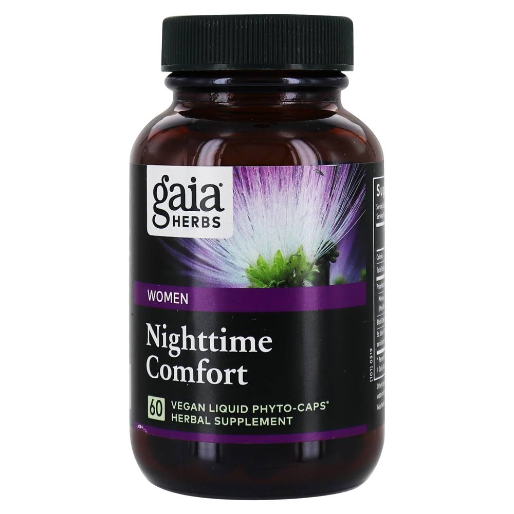 Comprar Conforto Noturno Feminino - Cápsulas Vegan 60 Gaia Herbs - Imagem 2