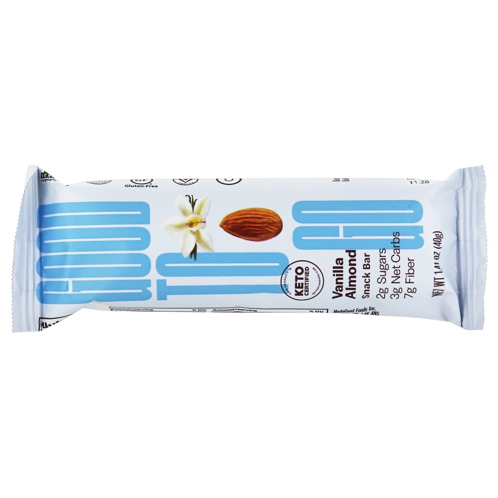 Comprar Bom para ir Keto Snack Bar Vanilla Almond - 1.41 oz. Made Good