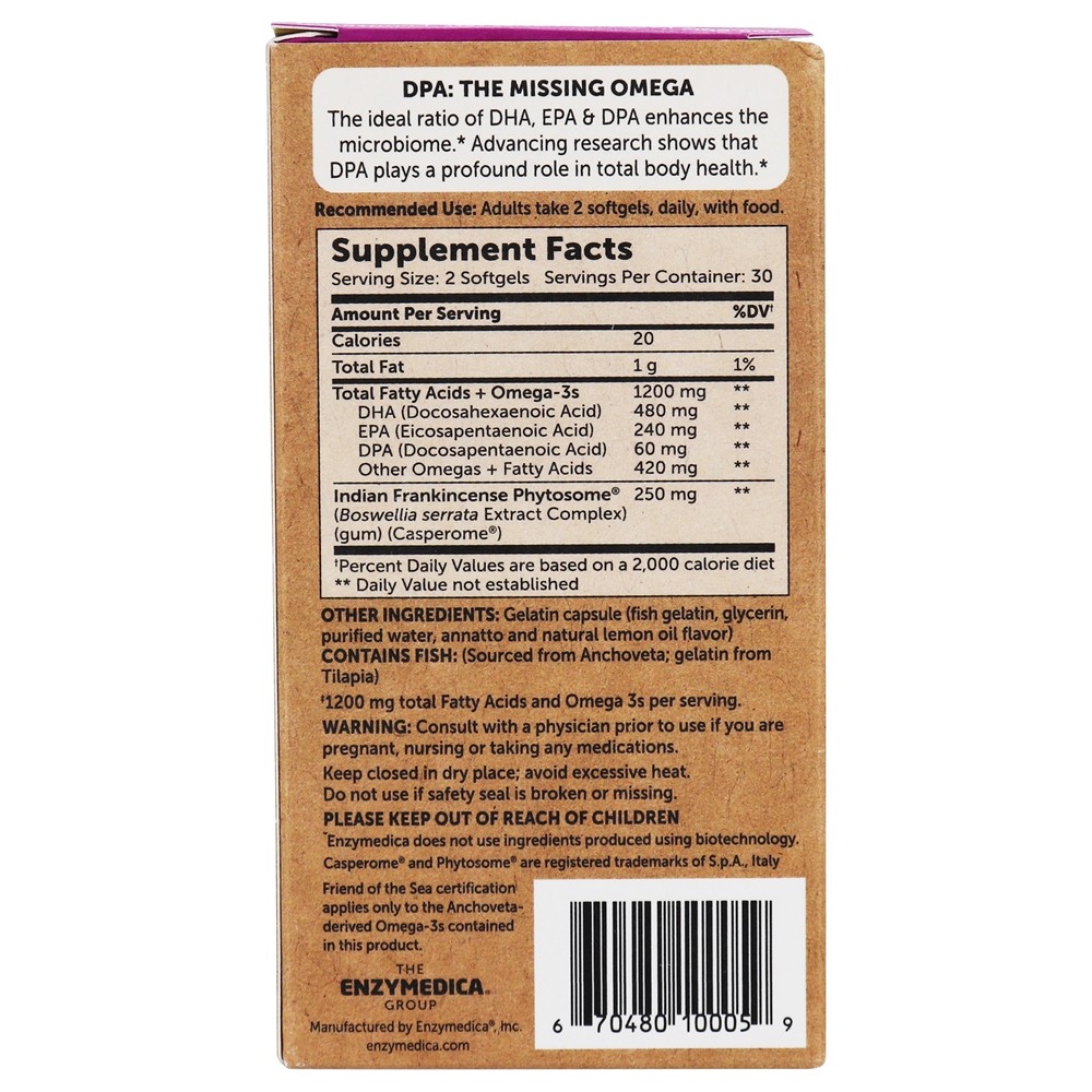 Comprar Óleo de peixe + limão digestivo 1200 mg . - 60 Softgels Aqua Biome - Imagem 3