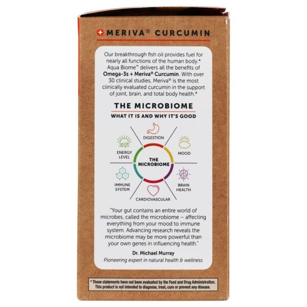 Comprar Óleo de Peixe + Meriva Curcumina Limão 1200 mg . - 60 Softgels Aqua Biome - Imagem 5